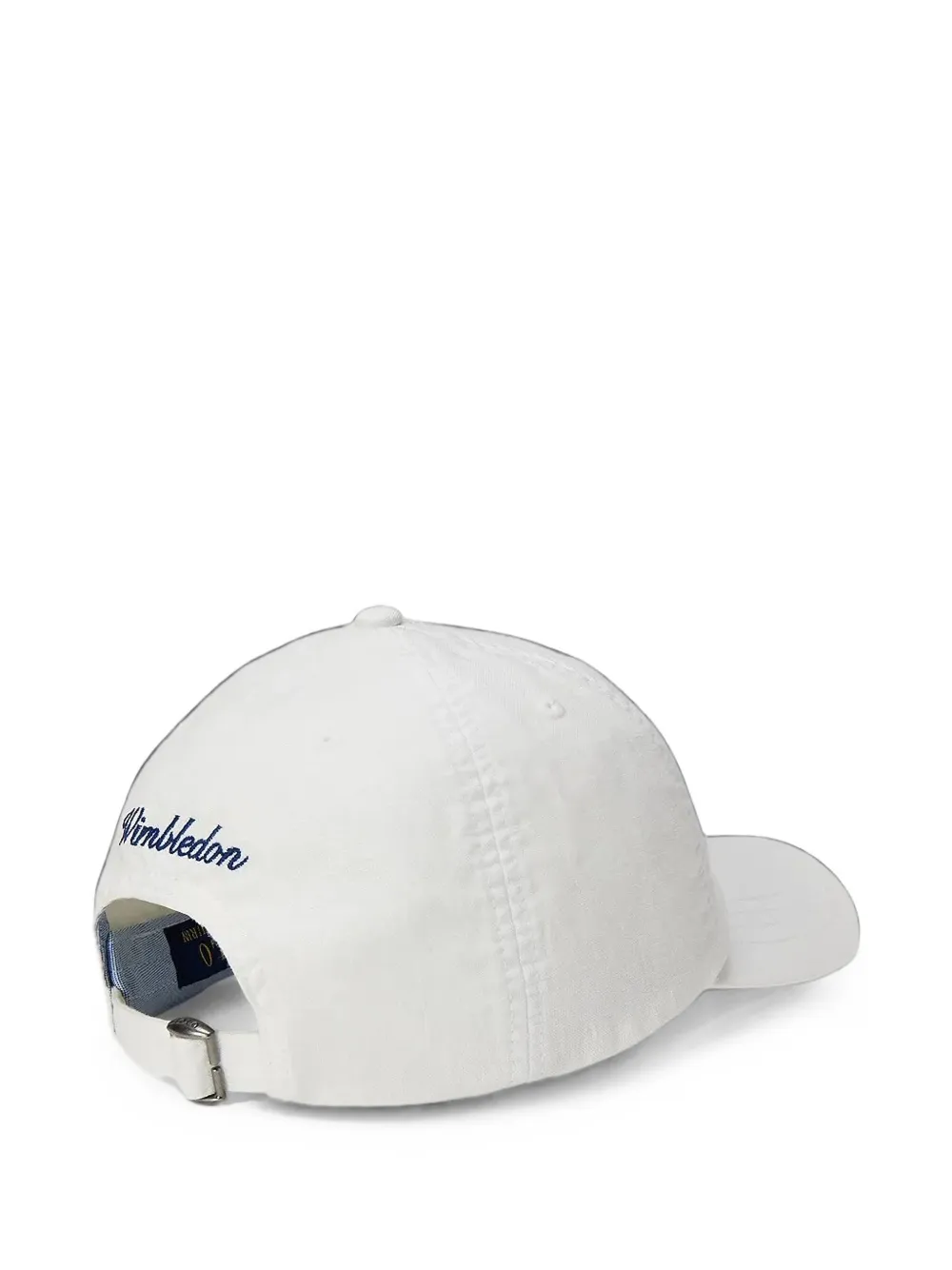 POLO RALPH LAUREN KIDS Wimbledon honkbalpet met borduurwerk Wit