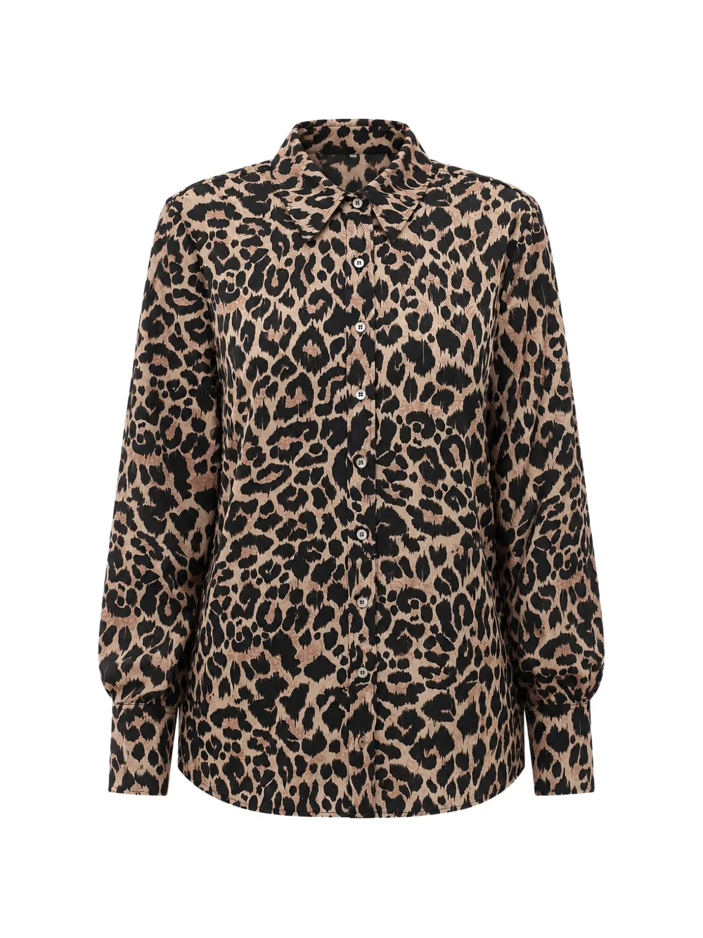 GUESS USA Concetta leopard-print shirt · M