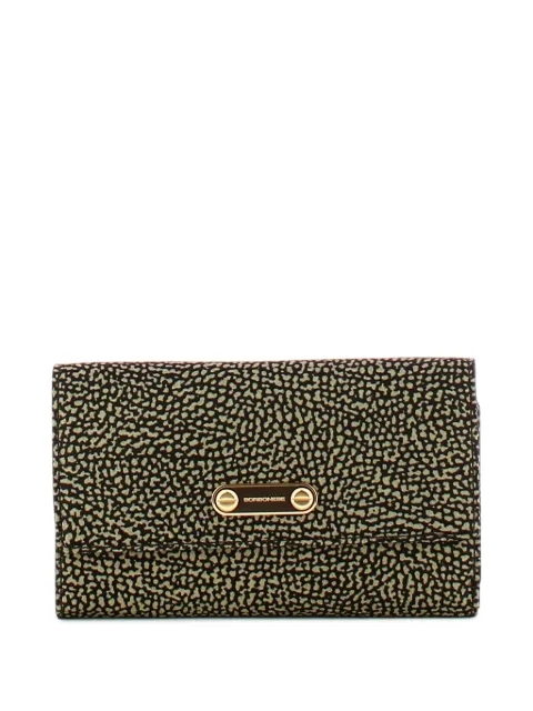 Borbonese OP-print foldover wallet