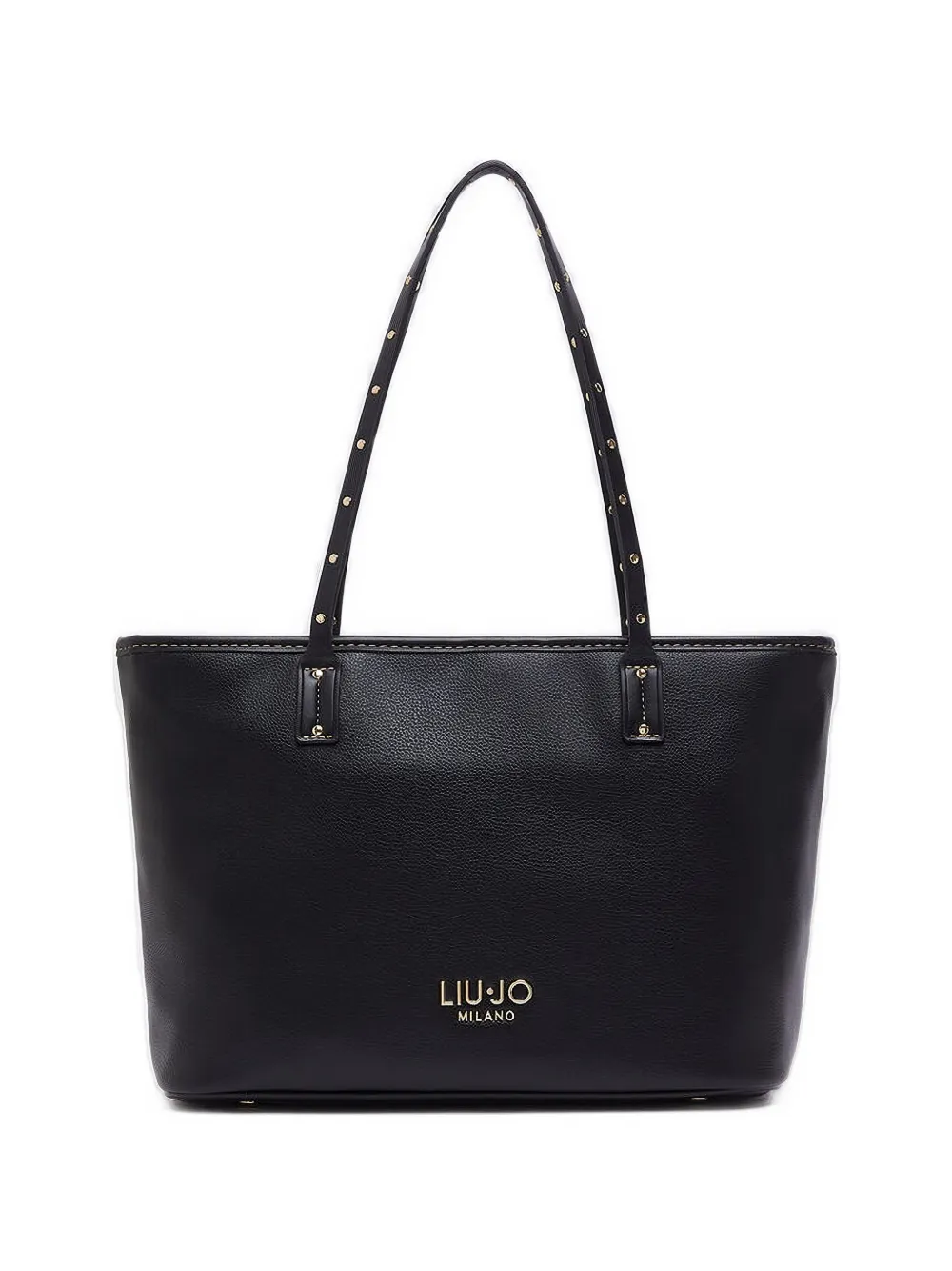 LIU JO Shopper met nerf-effect en studs Zwart