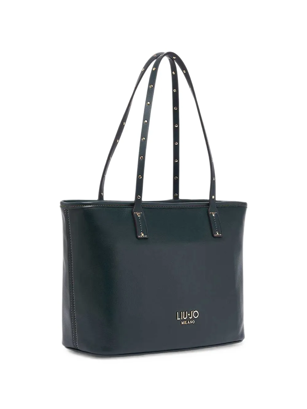 LIU JO Shopper verfraaid met studs Groen