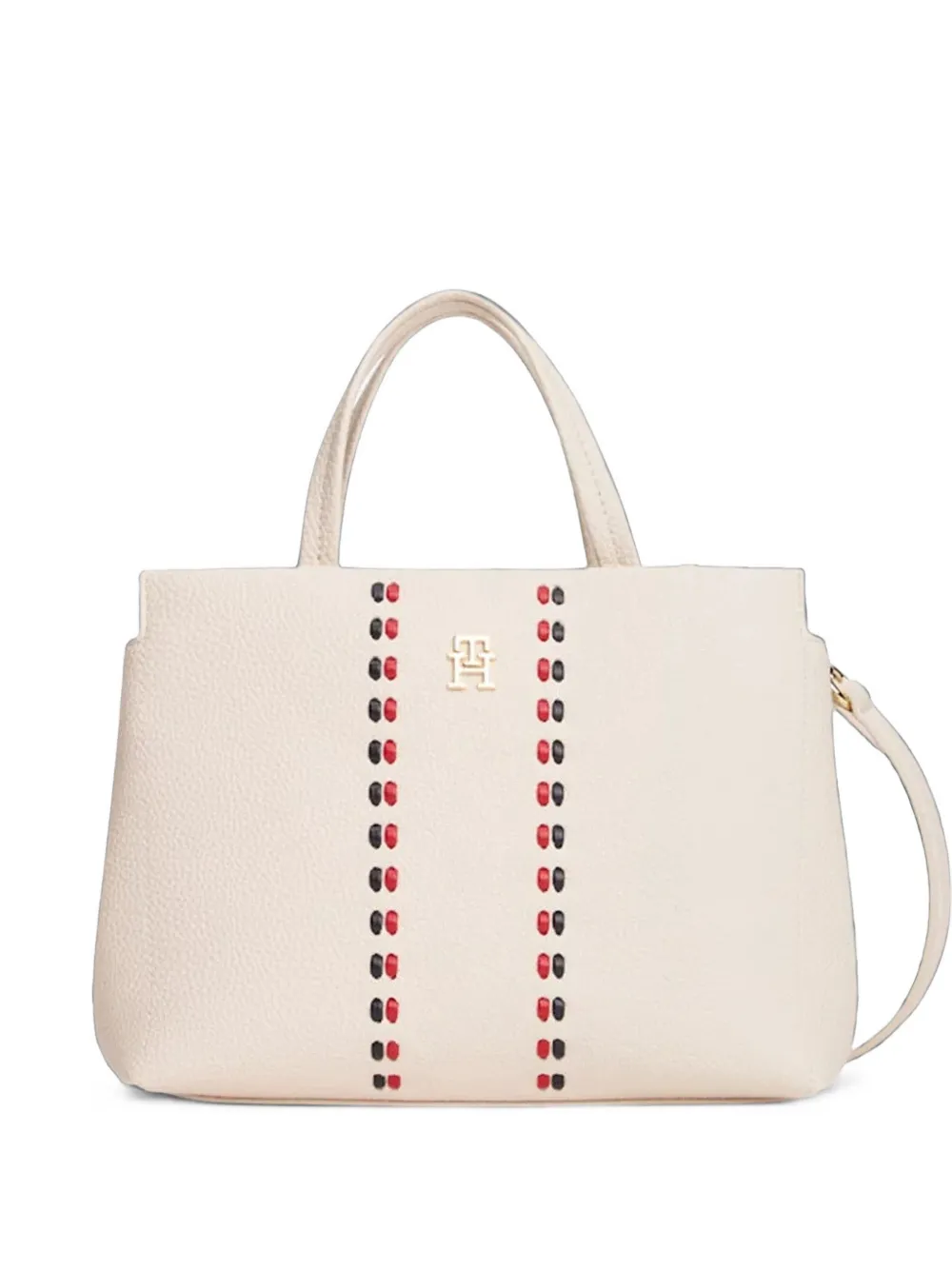 Tommy Hilfiger Borsa tote Timeless mini con applicazione logo - Toni neutri