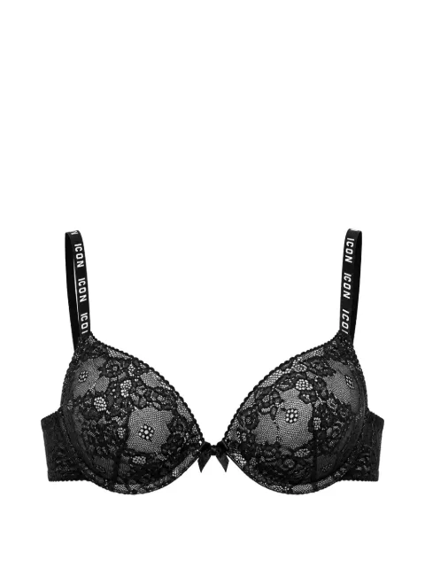 DSQUARED2 Icon-print push-up bra