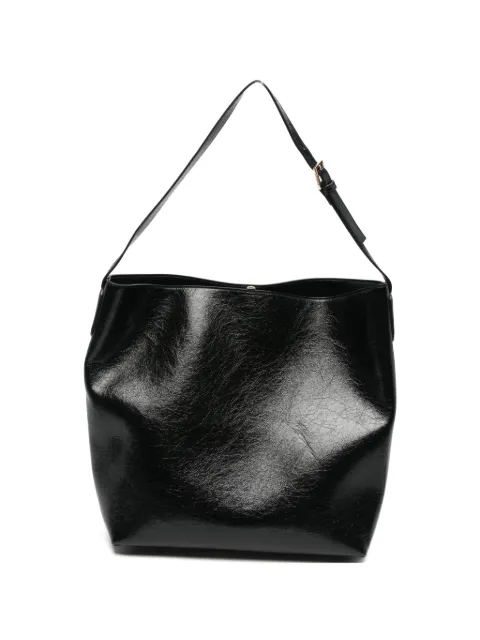 Themoirè Zoe crinkled-finish shoulder bag