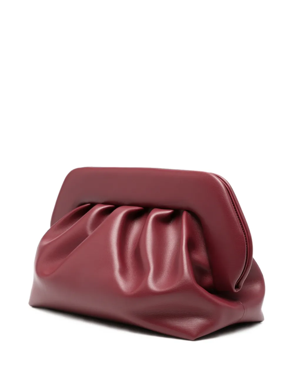Themoirè Shopper met ruches Rood