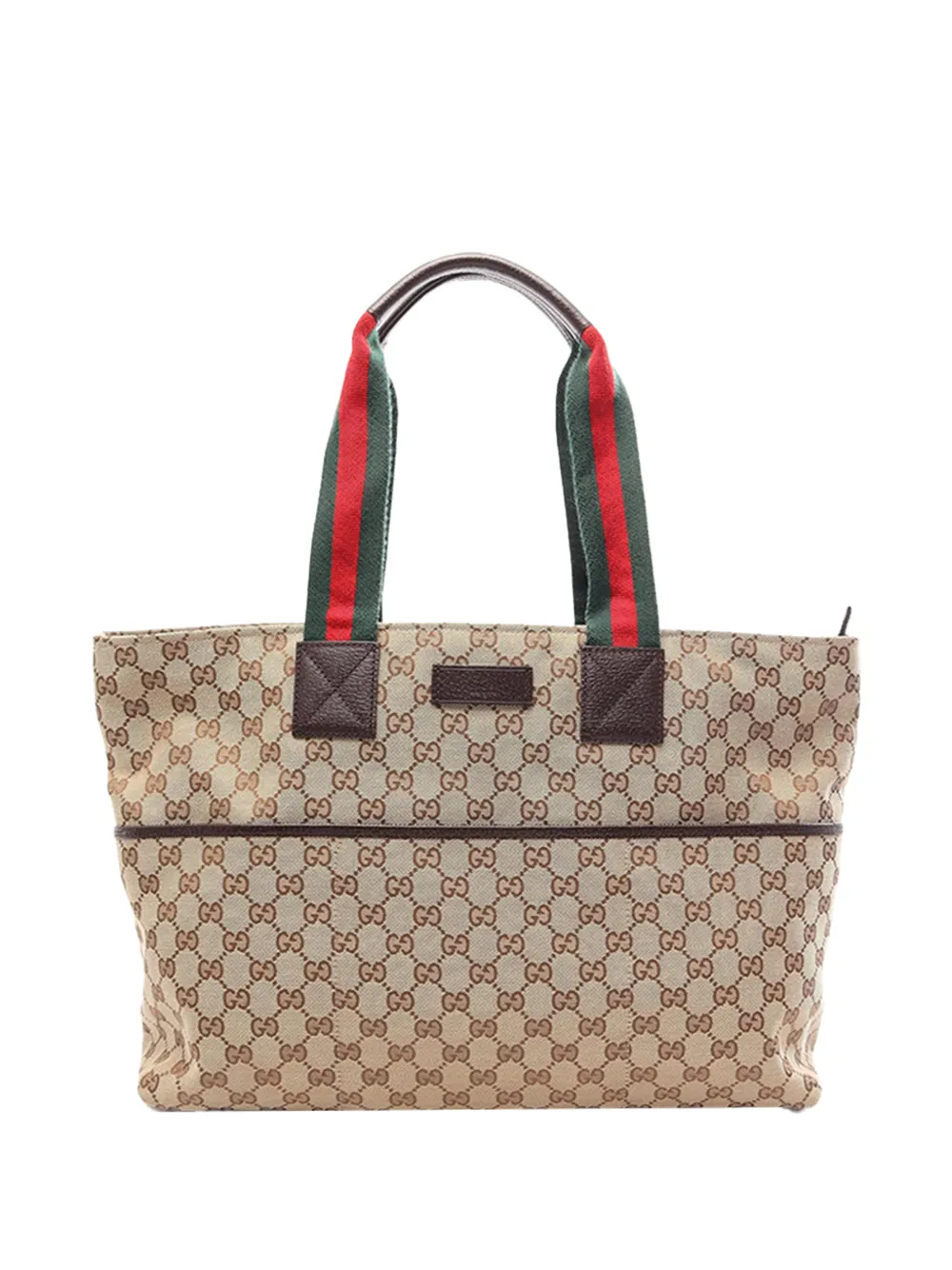 Gucci Pre-Owned 2000-2015 GG Canvas Web tote bag - Toni neutri
