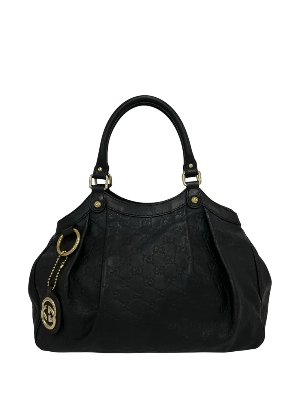 Gucci Pre-Owned 2000-2015 Medium Guccissima Sukey tote bag - Nero