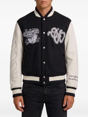 Off-White（オフホワイト）メンズ ボンバージャケット - FARFETCH
