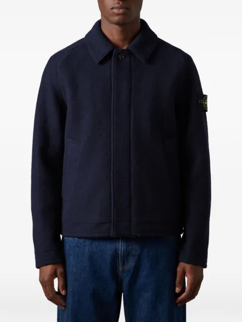 Stone Island logo-patch jacket