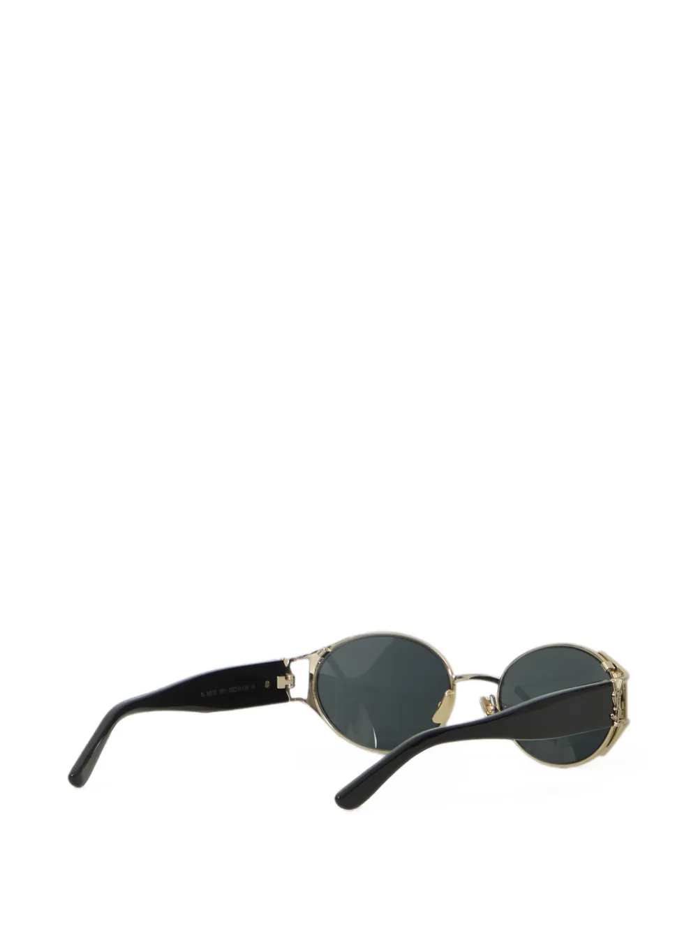 Saint Laurent SL M919 Cassandre-detail round-frame sunglasses Goud