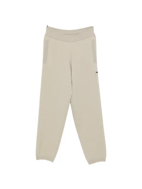 Stone Island 5200001 stretch RWS wool knit joggers