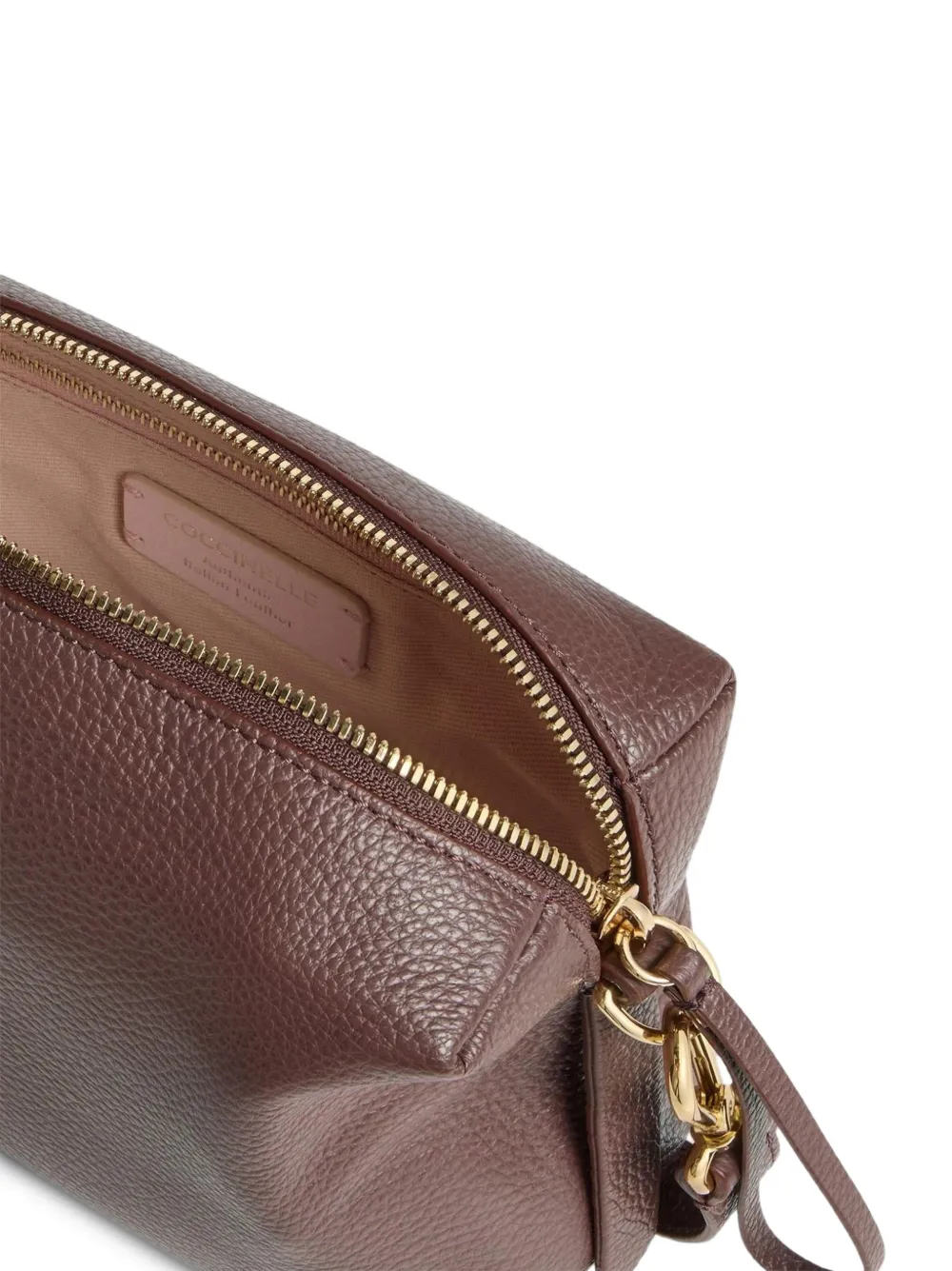Coccinelle Kleine Nory leren crossbodytas Rood