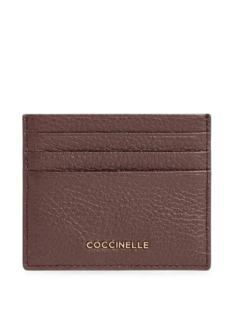 Coccinelle Metallic Small leather card holder