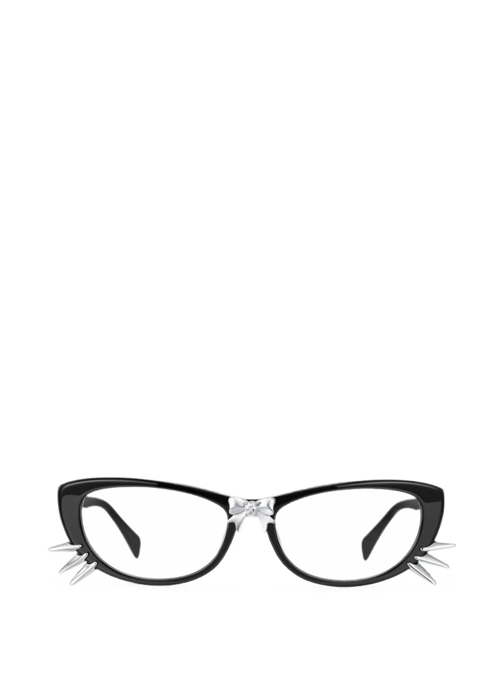 YVMIN bowknot-embelishment cat-eye frame glasses - Nero