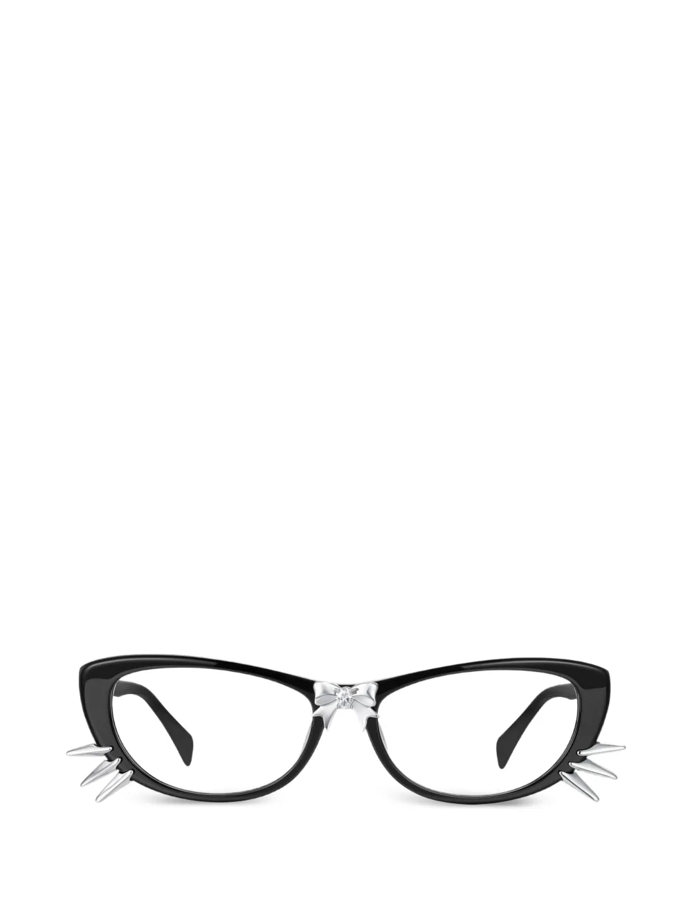 YVMIN bowknot-embelishment cat-eye frame glasses - Nero