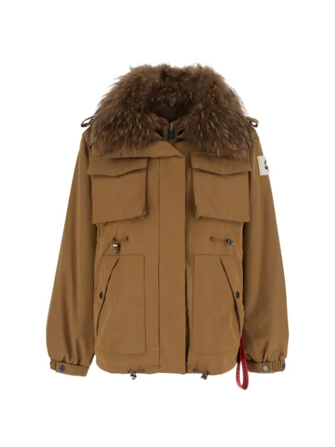 AFTER LABEL Ushuaia faux-fur trim jacket