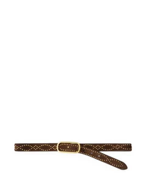 Veronica Beard studded loop belt