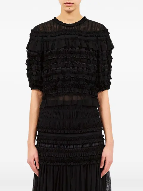 Ulla Johnson Mabel ruffled silk top