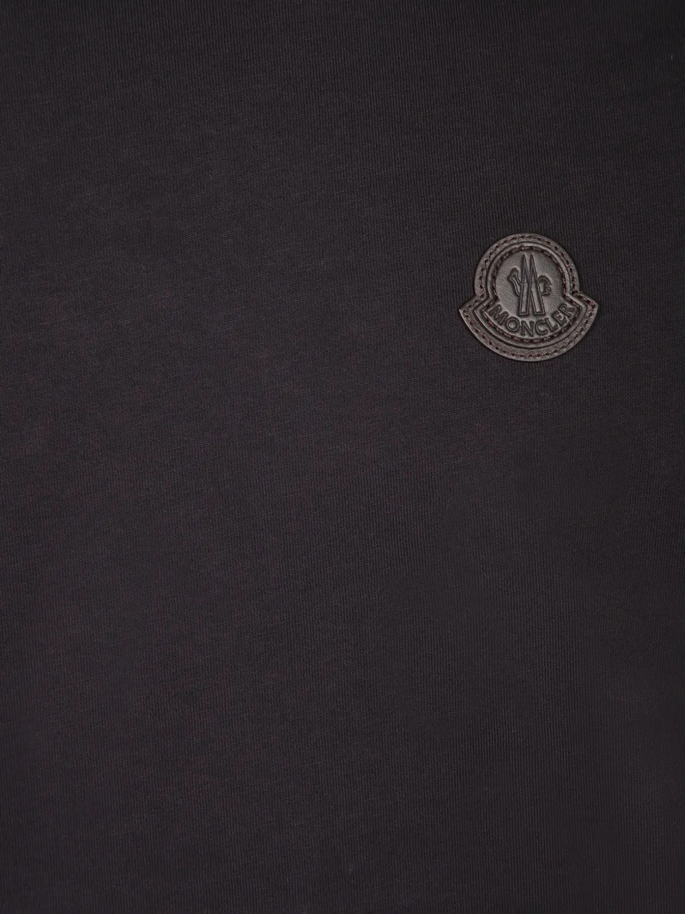 Moncler T-shirt met logopatch Blauw