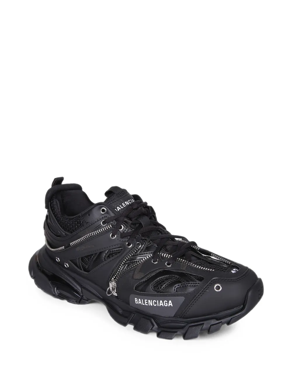 Balenciaga Track zip-detail sneakers Zwart