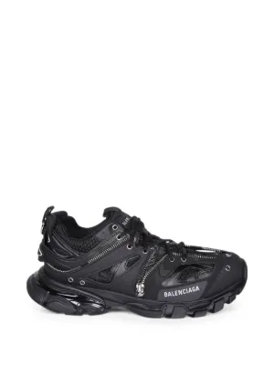 Balenciaga Track Signature Shoes | Black | FARFETCH