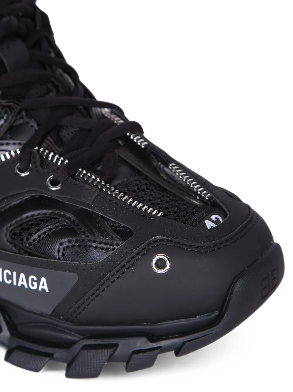 Balenciaga Track zip-detail sneakers Zwart