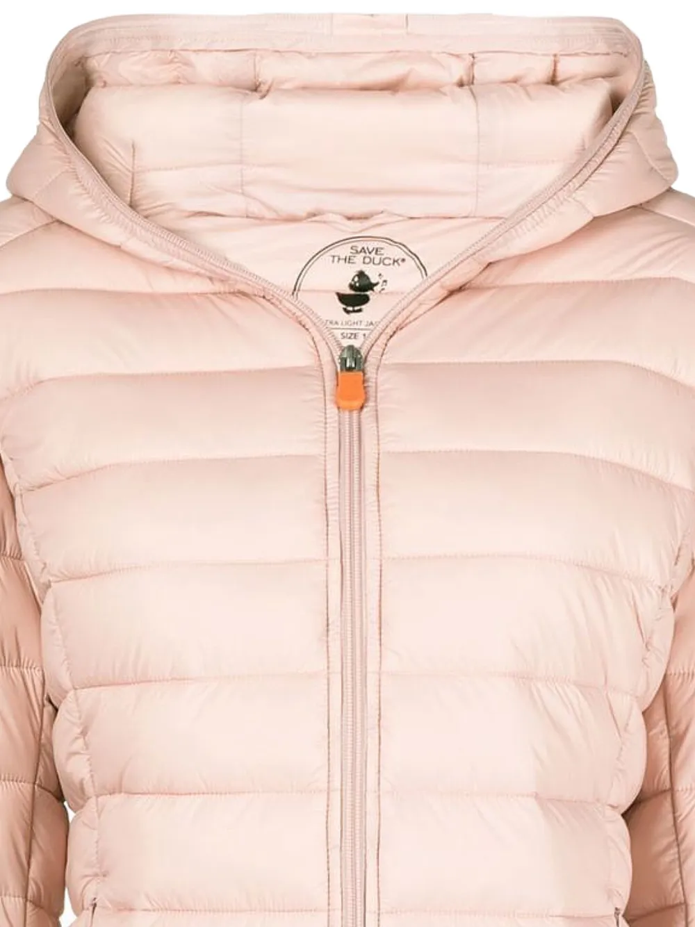 Save The Duck Daisy gewatteerd jack met capuchon Roze