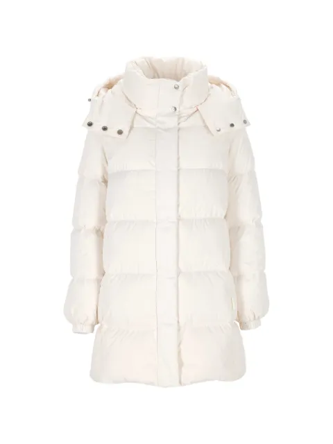 Add hooded padded coat