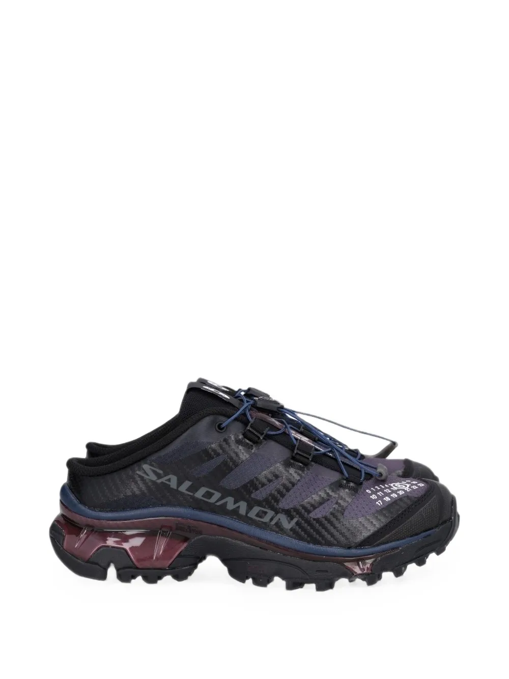 MM6 Maison Margiela x Salomon sneaker mules - Noir