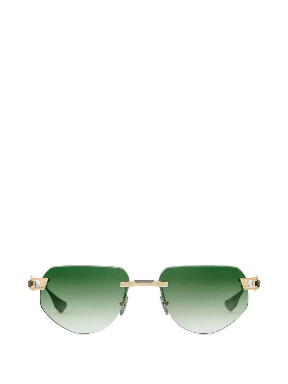 Dita Eyewear Grand-Imperyn geometric-frame sunglasses - Oro