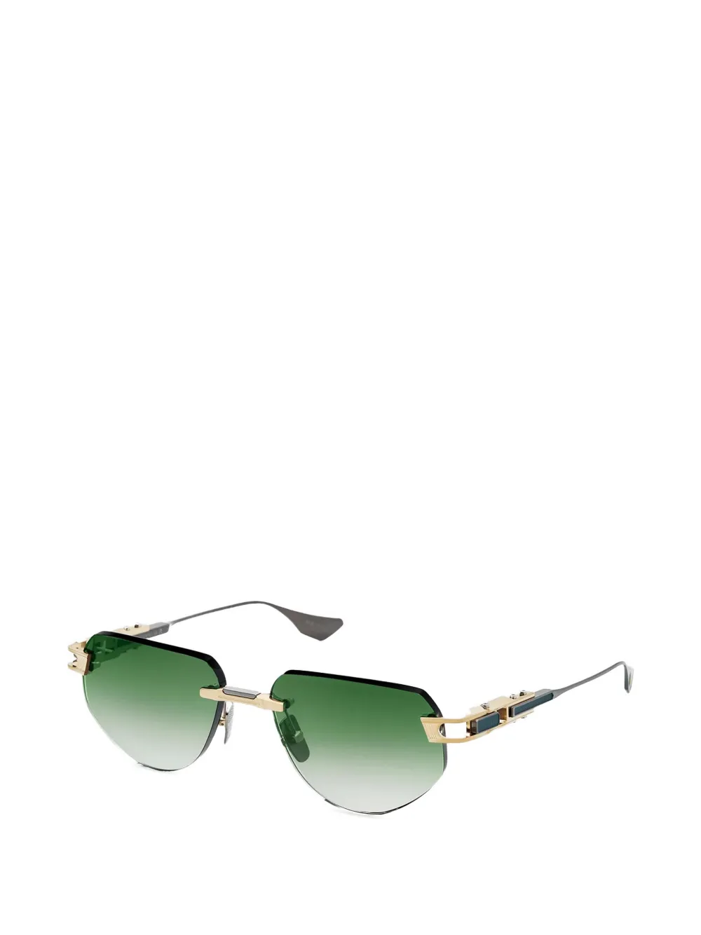 Dita Eyewear Grand-Imperyn geometric-frame sunglasses Goud