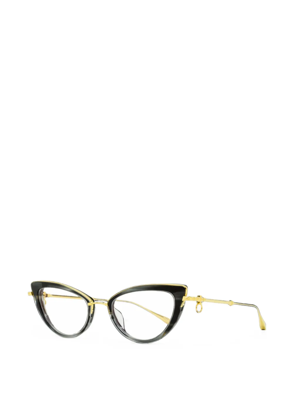 VALENTINO GARAVANI EYEWEAR Zonnebril verfraaid met studs Zwart