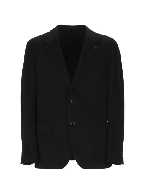 Lardini cashmere single-breasted jacket