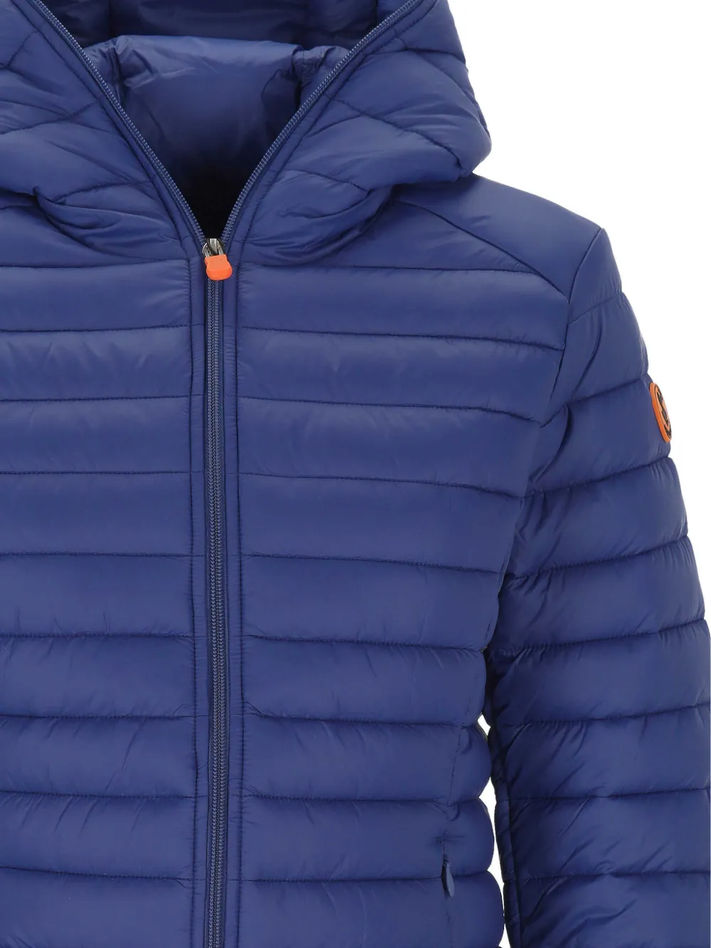 Save The Duck Daisy gewatteerd jack met capuchon Blauw