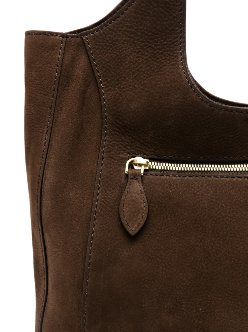 The Bridge Suède shopper Bruin
