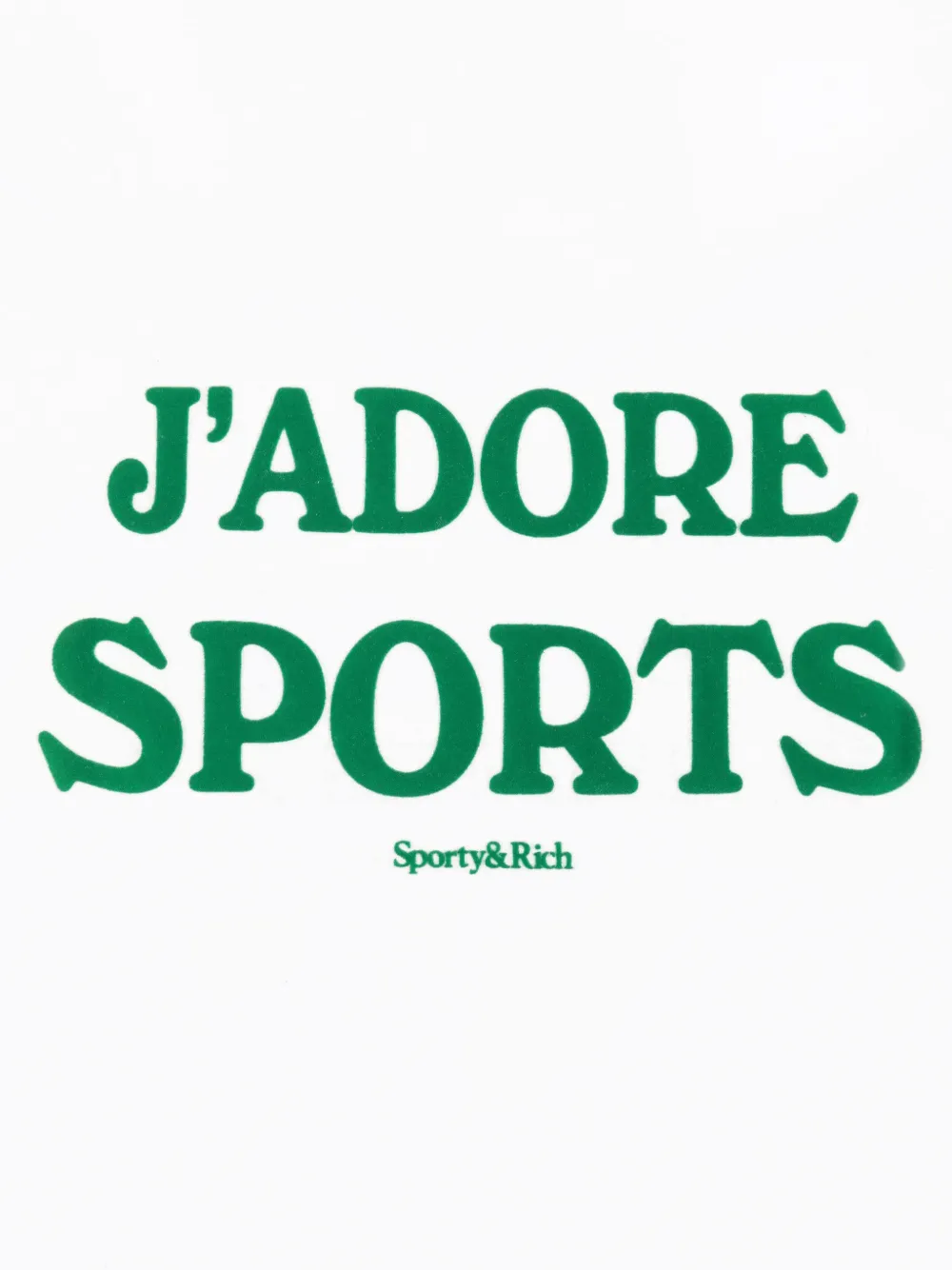 Sporty & Rich Jadore tanktop met logo-print Wit