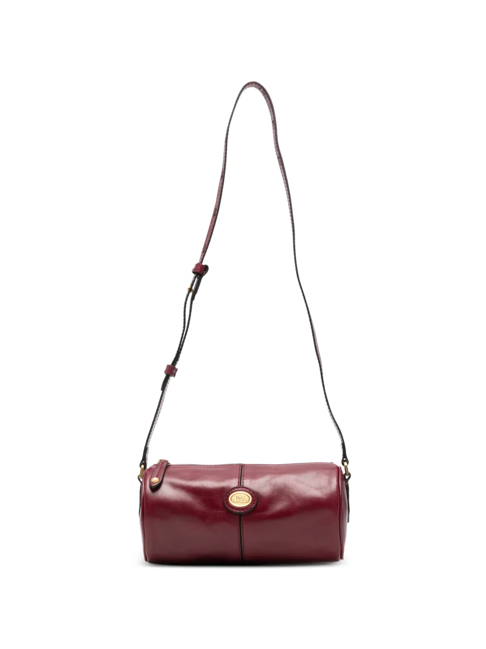 The Bridge logo-plaque leather shoulder bag