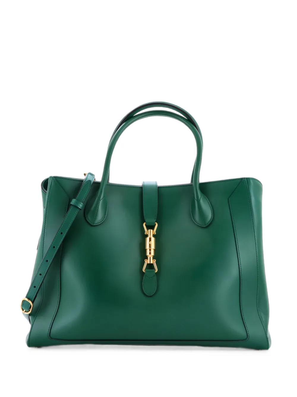 Gucci Pre-Owned Jackie 1961 Leather Large tote bag - Verde