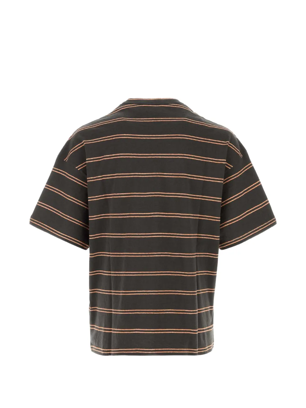 Jil Sander Gestreept T-shirt Zwart