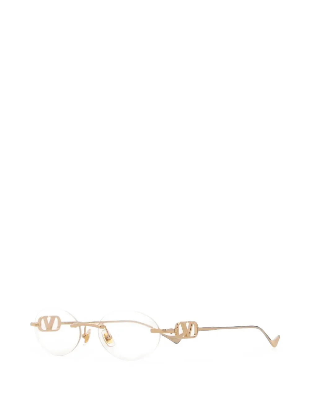 VALENTINO GARAVANI EYEWEAR Bril met randloos montuur Goud