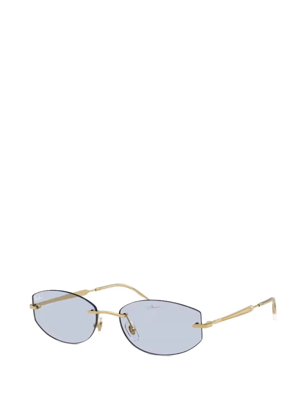 Ray-Ban RB3792 Transitions zonnebril met randloos geometrisch montuur Goud