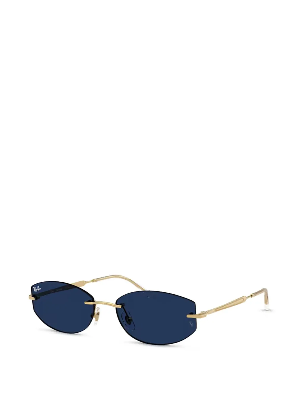 Ray-Ban RB3792 Transitions Sonnenbrille mit geometrischem Gestell - Gold