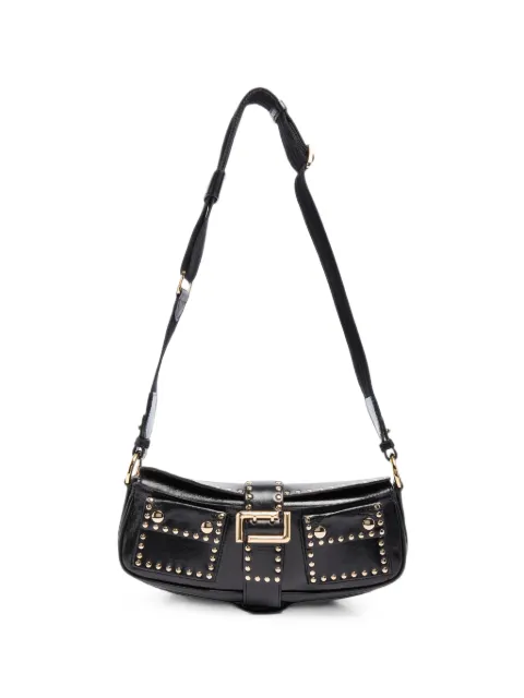 Lancel Multipocket studded leather shoulder bag