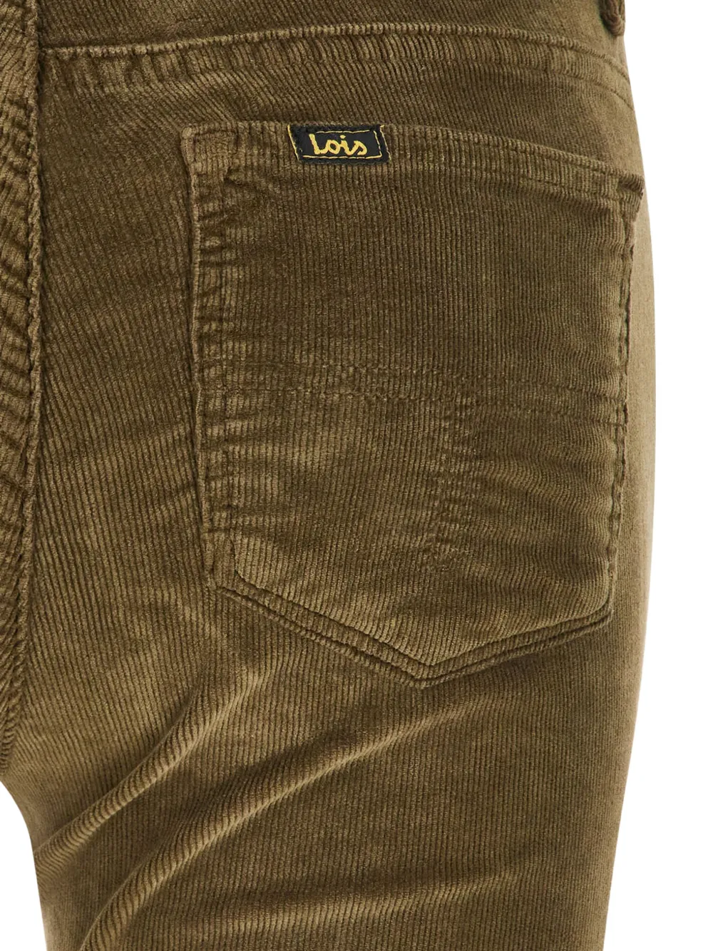 LOIS JEANS Flared broek Groen