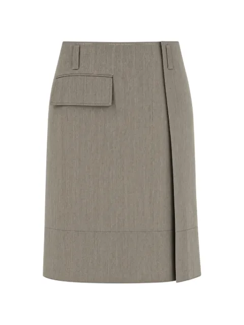 Marni flap-pocket midi skirt