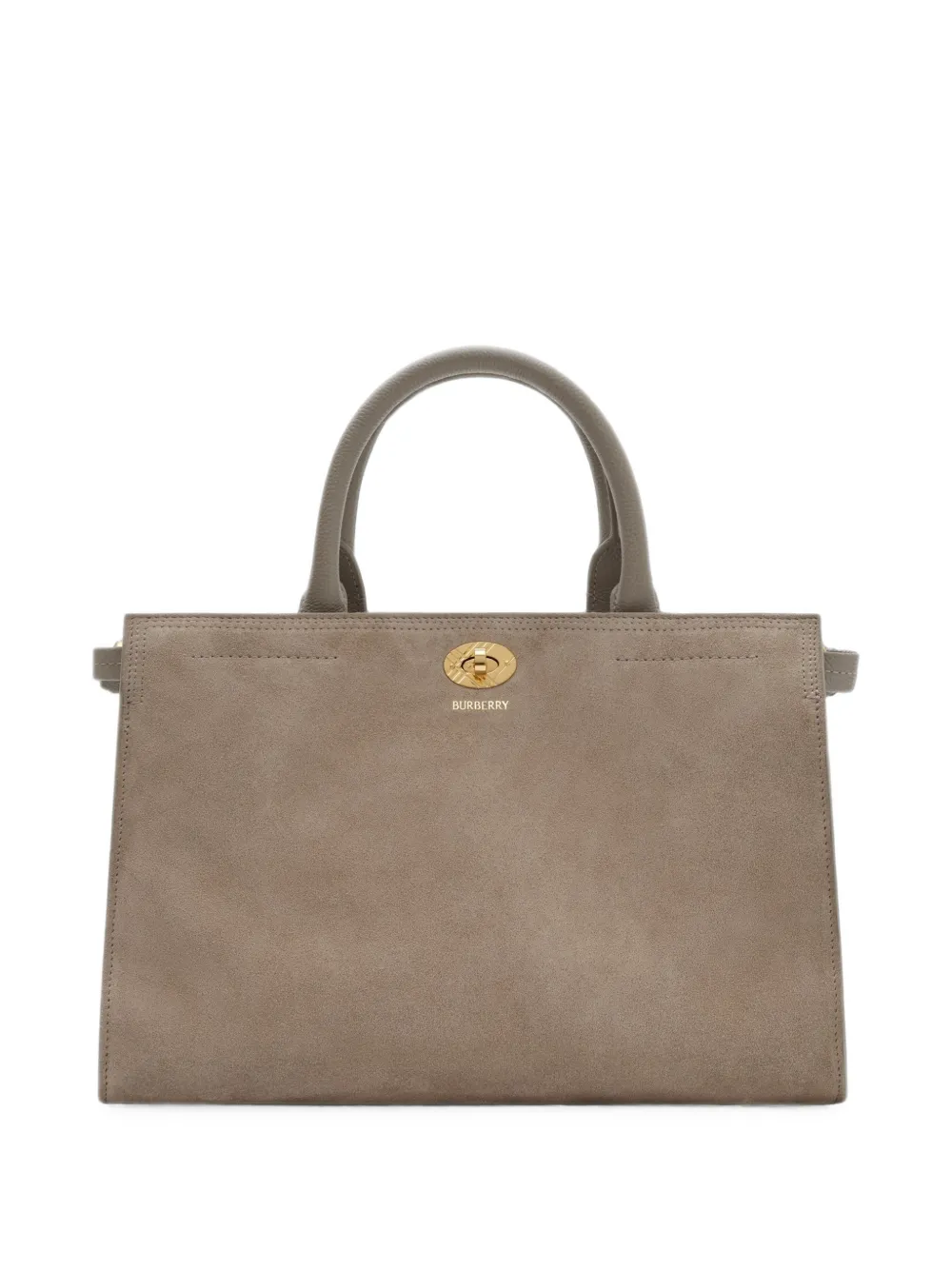 Burberry Kleine Cotswolds shopper Bruin