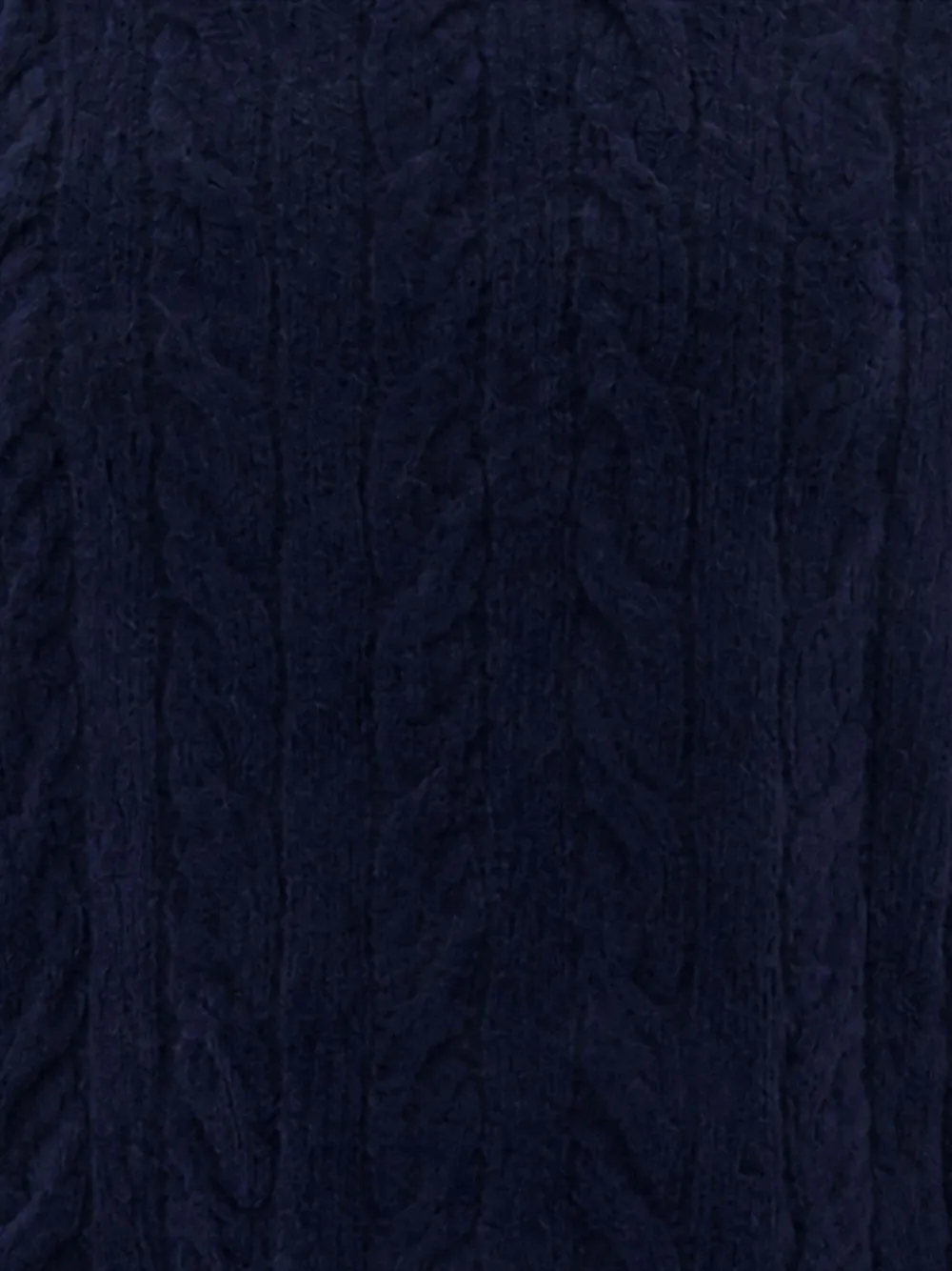 Ballantyne Kabelgebreide trui Blauw