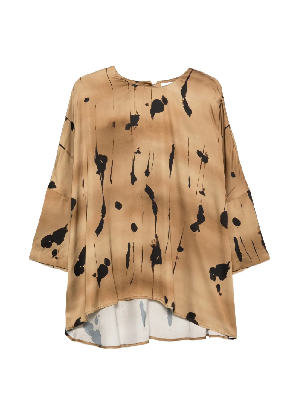 Gentry Portofino abstract-print blouse