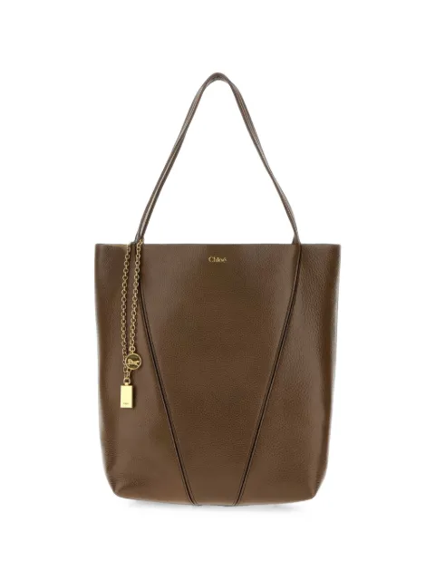 Chloé Spin leather tote bag