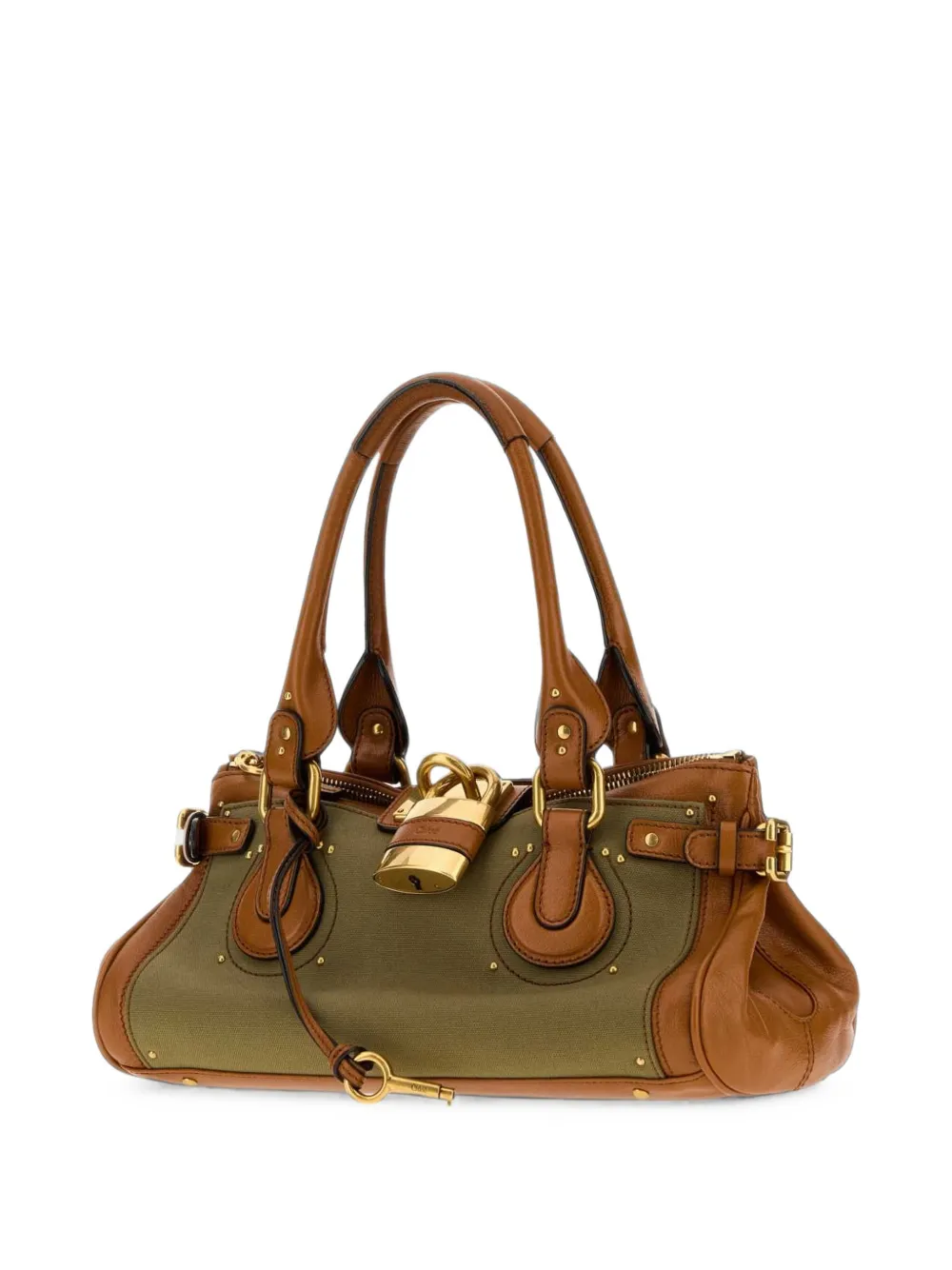 Chloé Paddington canvas shopper Bruin